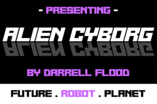 Alien Cyborg: The Futuristic Font for Bold Business Branding