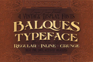 Balques: The Vintage Display Font for Scroll-Stopping Campaigns