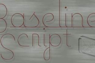 Baseline Script: The Sleek Typeface for Modern Campaigns