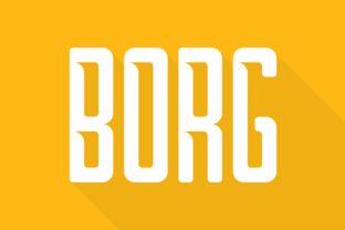 Borg: The Ultimate Free Display Typeface for Modern Branding