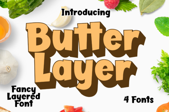 Butter Layer: The Perfect Display Typeface for Editorial Design