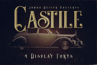 Castile: The Art Deco Display Font for High-Impact Campaigns