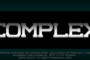 Complex v15: A Bold Serif Font for Modern Digital Branding