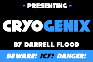 Cryogenix Typeface Review for Modern Editorial Design