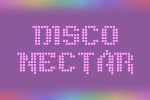 Disco Nectar: The Groovy Display Font for Bold Branding