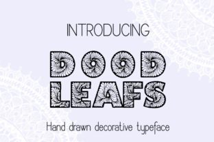 Doodleafs: A Handdrawn Typeface for Authentic Brand Identity