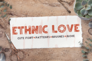 Ethnic Love: A Personality-Driven Display Font for Modern Web Design