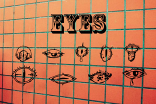 Eyes: A Hand-Drawn Typeface for Whimsical Editorial Design