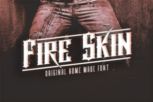 Fire Skin Typeface Review for Boutique Branding