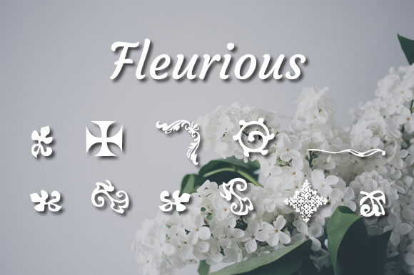 Fleurious Typeface: A Vintage Story for Handmade Brands