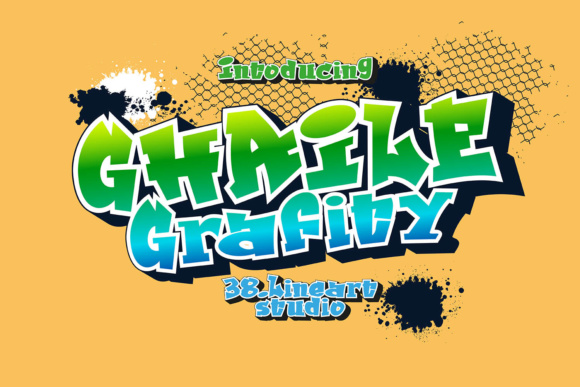 Ghaile Grafiti: The Ultimate Handwritten Display Font for Urban Branding