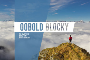 Gobold Blocky: A Playful Sans Serif Font for Editorial Design