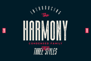 Harmony Family: The Perfect Typeface for Your Brand Identity