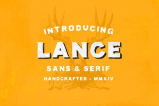 Lance Duo Typeface: Bold All-Caps Display Fonts for High-Impact Campaigns