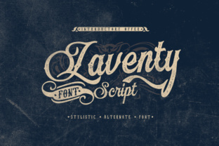 Laventy Script: A Vintage Typeface for Boutique Branding