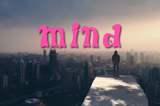 Mind: A Playful Font for Dynamic Campaign Visuals