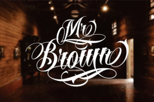 Mr Brown: The Perfect Script Handwritten Font for Small Business Branding