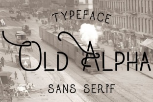 Old Alpha: A Vintage Sans Serif for Modern Digital Design