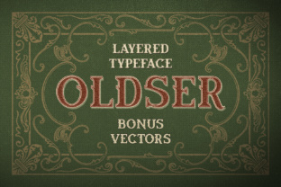 Oldser Vintage Display Font Review for Brand Identity