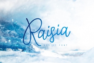 Raisia: The Premium Script Handwritten Font for Modern Branding