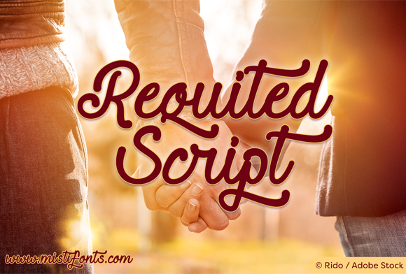 Requited Script: The Elegant Typeface for Handmade Brands