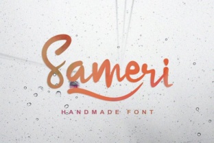 Sameri: The Modern Brush Font for Polished Branding