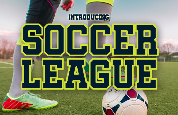 Soccer League: The Athletic Display Font for Bold Branding
