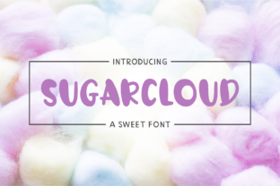 SugarCloud: A Sweet Display Font for Editorial Design