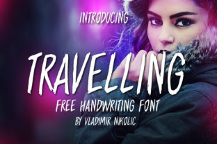 Travelling Free Brush: The Perfect Typeface for Handmade Crafts